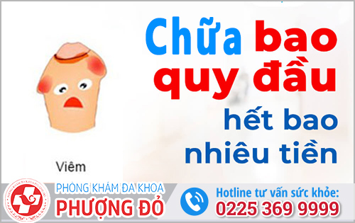 Chữa viêm bao quy đầu tầm bao nhiêu tiền?